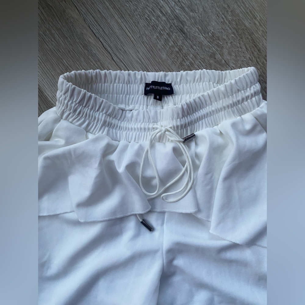 NWOT White Drawstring Pants